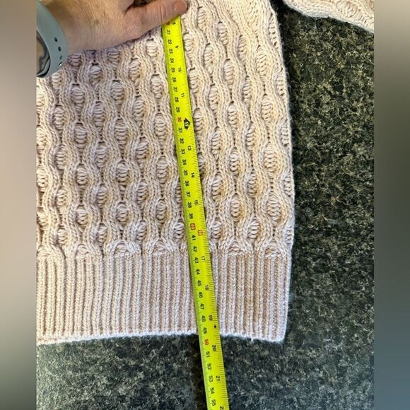 Laundry by Shelli Segal Pink Knit Turtleneck Sweater Large - Picture 8 of 9